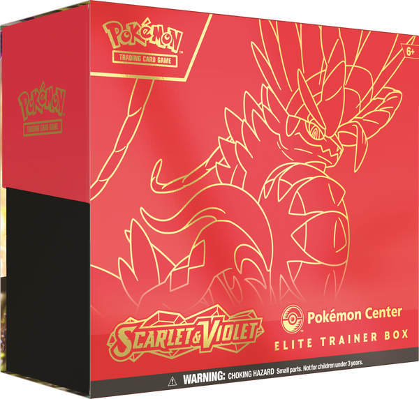 Pokémon | Coffret Elite Trainer Pokémon Center Écarlate en anglais 2023