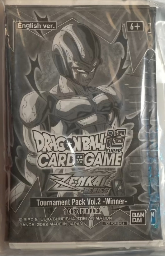 POKEMILLON Dragon Ball | Zenkai Series Tournament Pack Vol.2  - Pack 4 Sobres - Winner - Inglés