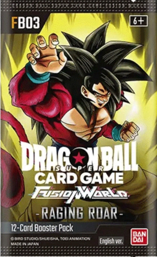 Dragon Ball | Fusion World Box FB-03 Raging Roar English 2024