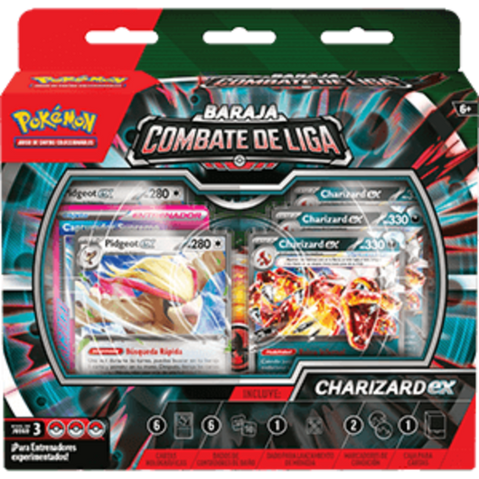 Pokémon | Mazo Charizard ex League Battle Deck Español 2024 ( Con tara en caja)