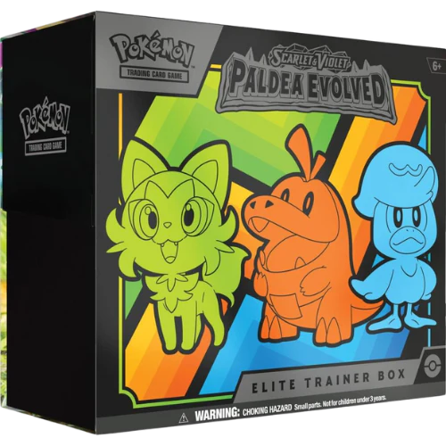 Pokémon | Caja Élite de Entrenador Paldea Evolved Inglés 2023