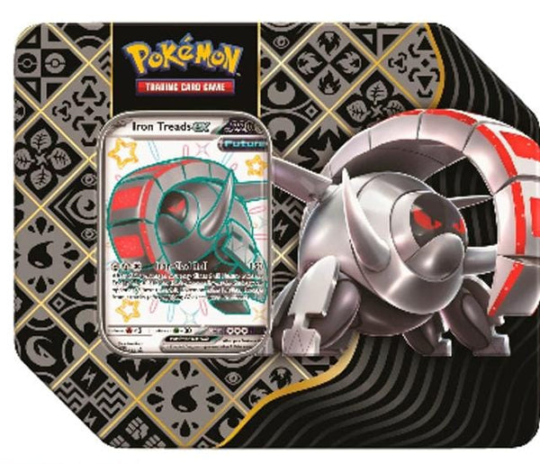 Pokémon | Paldean Fates Iron Treads EX XL Tin English 2024