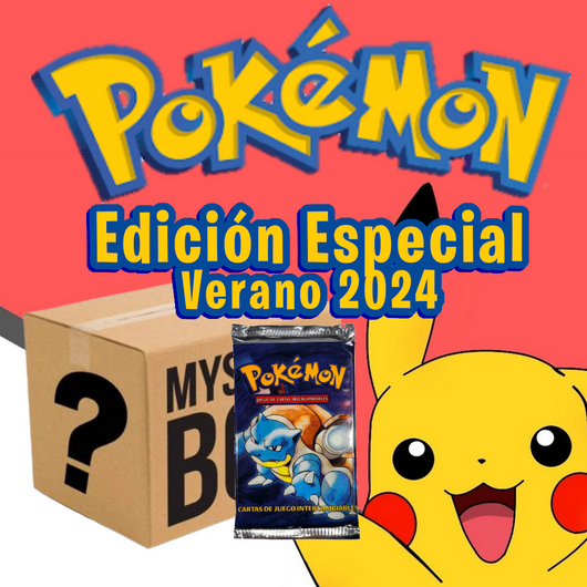 POKEMILLON - La Tienda Pokémon Mystery Box 50 Pokemon Mystery Box Caja Misteriosa de Cartas Pokémon