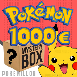 Pokémon Mystery Box 1000 € Boîte Mystère de Cartes Pokémon