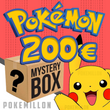 Pokémon Mystery Box 200 € Boîte mystère de cartes Pokémon