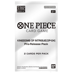 One Piece | OP-04 Sobre Prerelease Pack Kingdom of Intrigue Inglés 2023