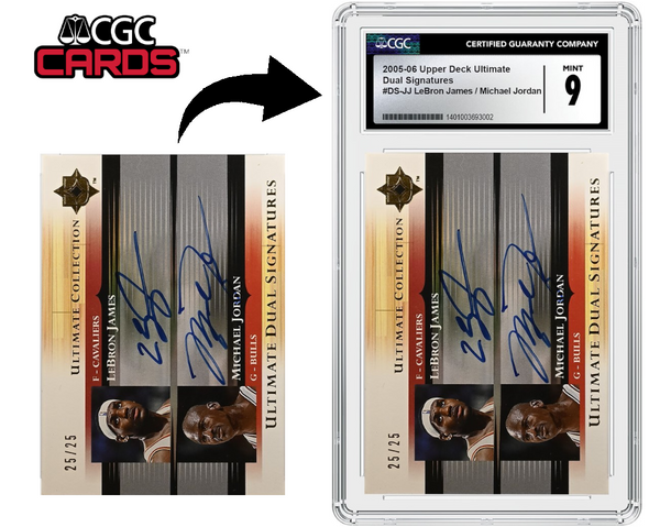 CGC Grading Service with Autograph