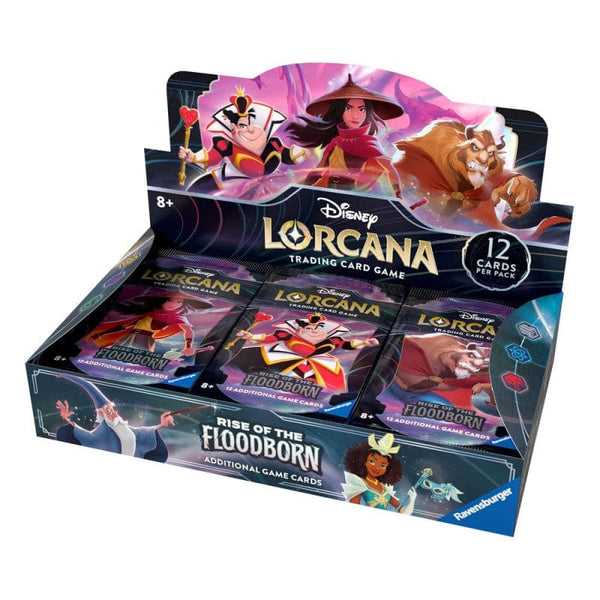 POKEMILLON - La Tienda Pokémon Disney | Caja de 24 Sobres Lorcana (2ROF) Rise of the Floodborn Inglés 2024