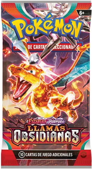 Pokémon | Caja 18 Llamas Obsidianas Español 2023