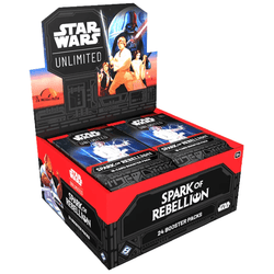 Star Wars Unlimited | Spark of Rebellion Booster Pack Box of 24 English 2024