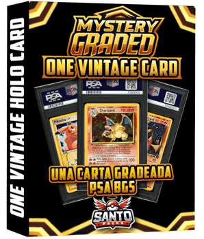 POKEMILLON Segunda Mano Mystery Graded Card | Una Carta Gradeada - PSA, BGS, CGC - One Vintage Card