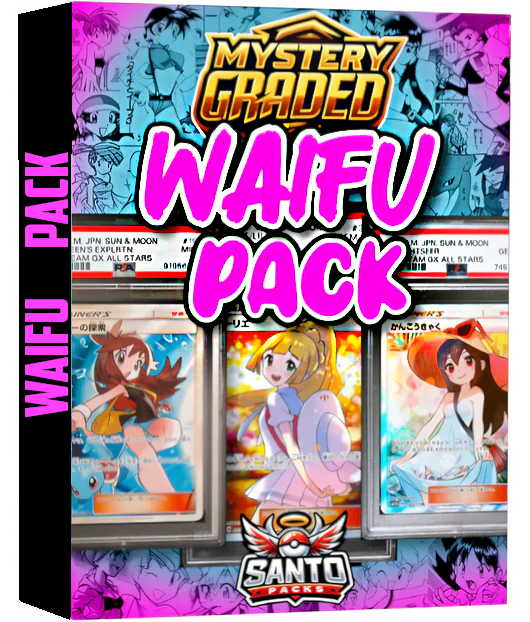 Mystery Graded Card | Waifu Pack | Santo Packs