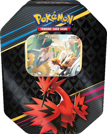 Pokémon | Lata Zapdos de Galar Crown Zenith Inglés 2022
