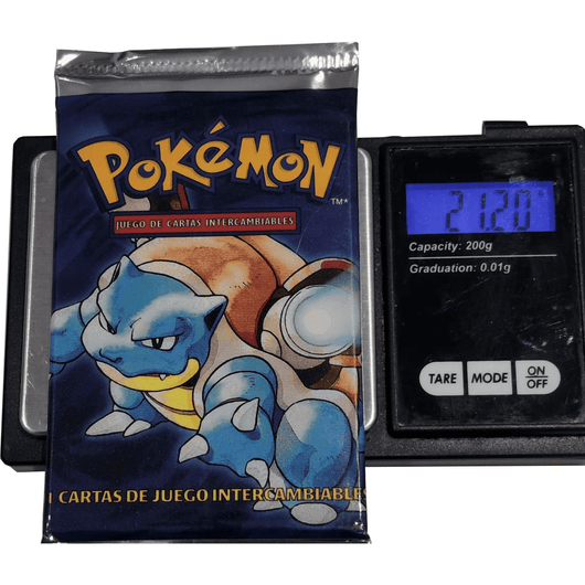 Pokémon | Sobre Base Set Heavy 21,20G 1999
