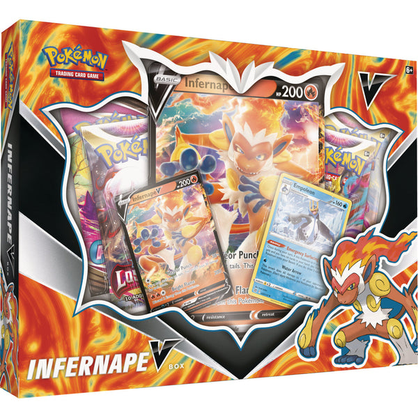 Pokémon | Caja Infernape V Premium (4 Sobres) Inglés 2022