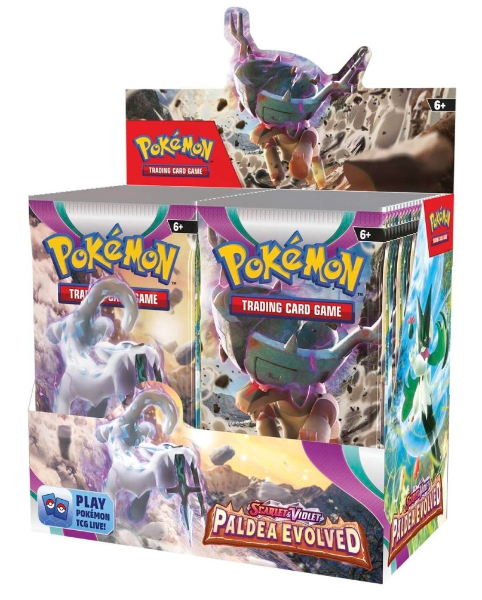 Pokémon | Caja 36 Paldea Evolved Inglés 2023
