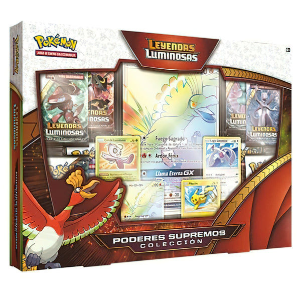 POKEMILLON Segunda Mano Pokémon | Caja Ho-Oh Poderes Supremos Leyendas Luminosas 2017