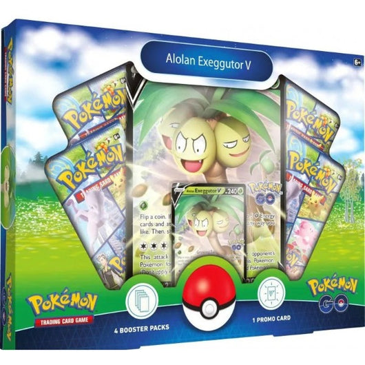 Pokémon x Pokemon GO | Caja Exeggutor V de Alola Castellano 2022